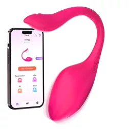 Ruby – ElixirEgg okos vibrációs tojás (pink) (APP-os)