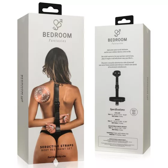 Bedroom Fantasies – kezek a nyakhoz kötöző készlet, vegán anyagból.