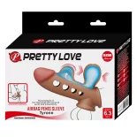  Pretty Love – Tyronn herehámos pénisztoldó, felfújódó légkamrával (16 cm)
