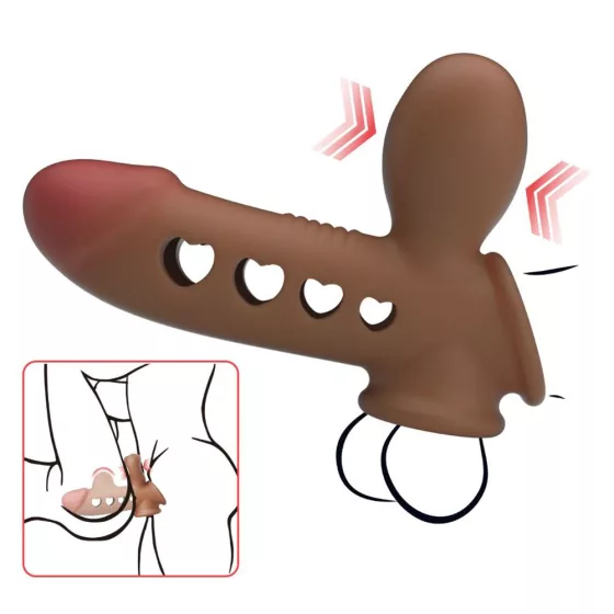 Pretty Love – Tyronn herehámos pénisztoldó, felfújódó légkamrával (16 cm)
