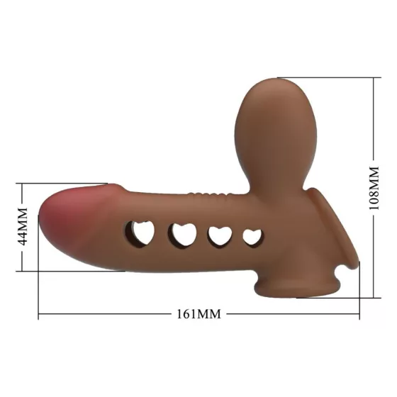 Pretty Love – Tyronn herehámos pénisztoldó, felfújódó légkamrával (16 cm)