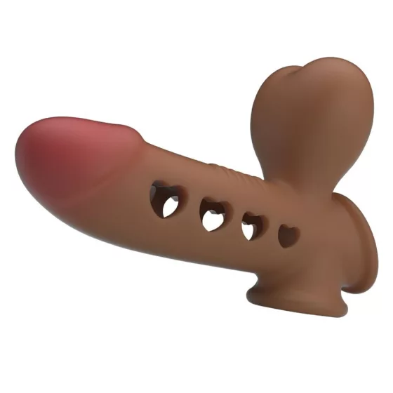 Pretty Love – Tyronn herehámos pénisztoldó, felfújódó légkamrával (16 cm)