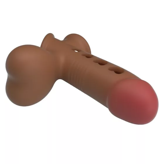 Pretty Love – Tyronn herehámos pénisztoldó, felfújódó légkamrával (16 cm)