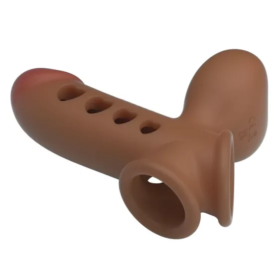 Pretty Love – Tyronn herehámos pénisztoldó, felfújódó légkamrával (16 cm)