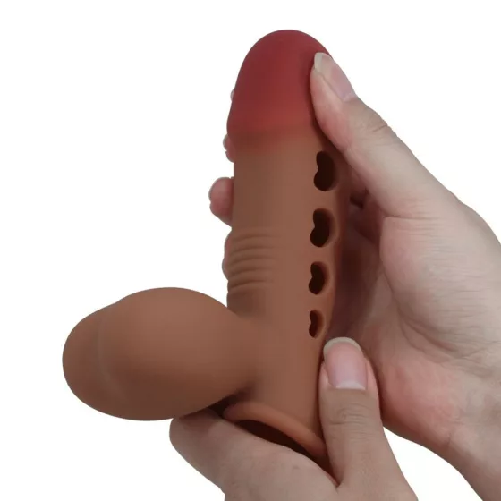 Pretty Love – Tyronn herehámos pénisztoldó, felfújódó légkamrával (16 cm)