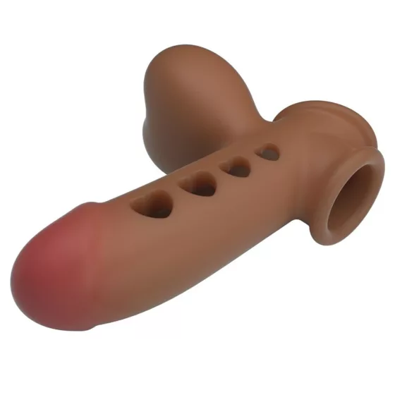 Pretty Love – Tyronn herehámos pénisztoldó, felfújódó légkamrával (16 cm)