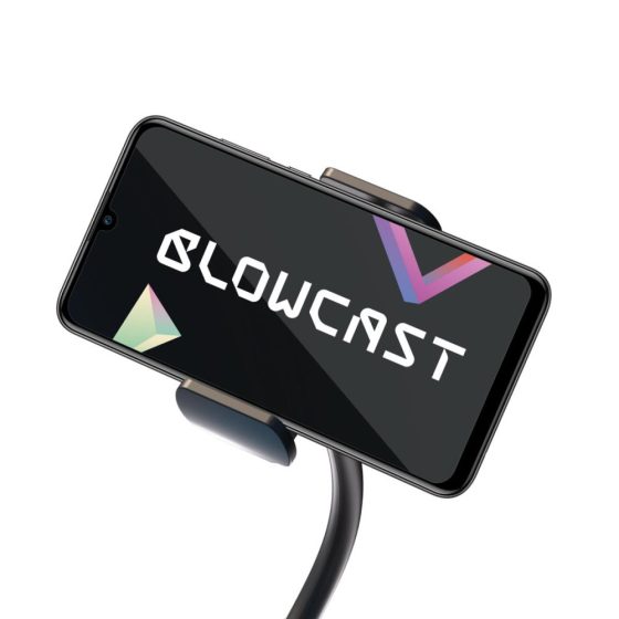 Blowcast Blowbot maszturbátor, fel-le mozgással, vibrációval, melegítő funkcióval