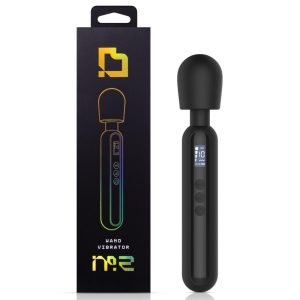 Blaq vibrációs kézi masszírozó, digitális kijelzővel (29 cm).