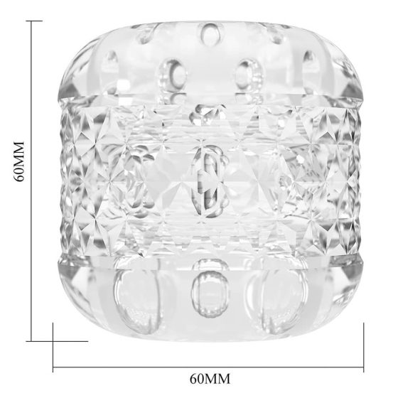 Pretty Love Crystle maszturbátor (áttetsző)