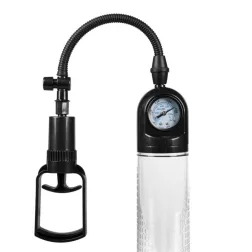   Boost PSX03 kétujjas péniszpumpa, nyomásmérővel (áttetsző)