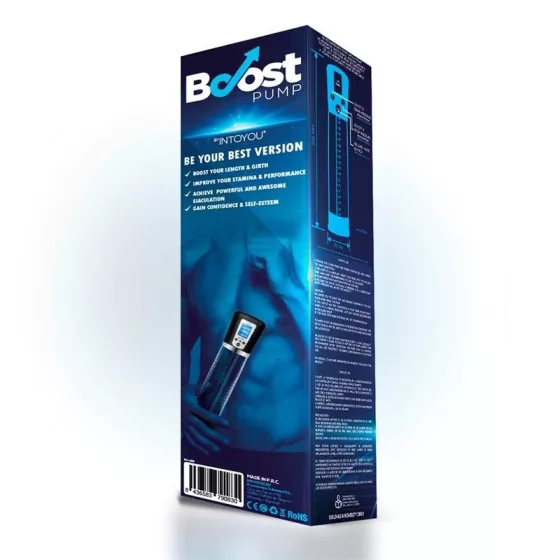 Boost PSX08 automatikus, akkumulátoros péniszpumpa LCD kijelzővel