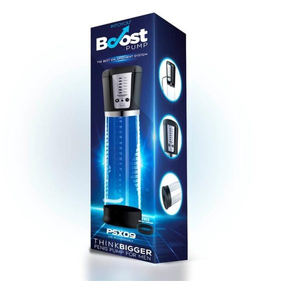 Boost PSX09 automatikus, akkumulátoros péniszpumpa LED kijelzővel