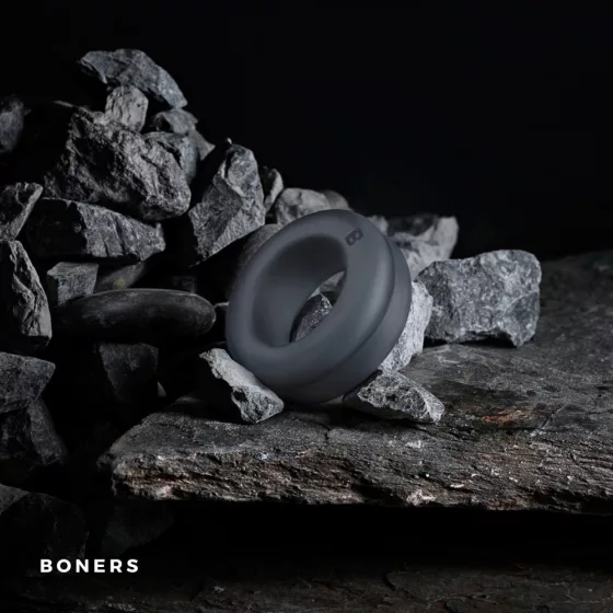Boners – széles péniszgyűrű (kék).