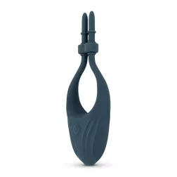   Boners – méretre állítható vibrációs péniszgyűrű (kék).