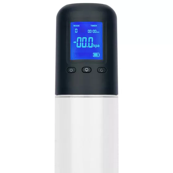 Boners – automatikus, akkumulátoros péniszpumpa LCD kijelzővel