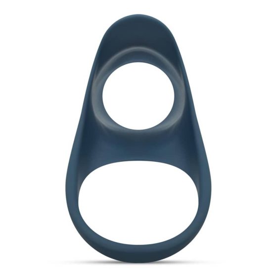 Boners vibrációs péniszköpeny, heregyűrűvel (kék)