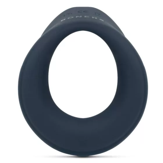 Boners – akkumulátoros vibrációs péniszgyűrű (kék).