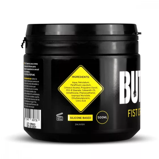 BUTTR – Fist Cream szilikonbázisú síkosító krém fistinghez (500 ml)
