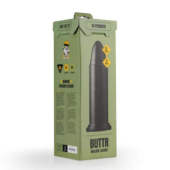 BUTTR – 10 Pounder nagyméretű, töltényt formázó dildó