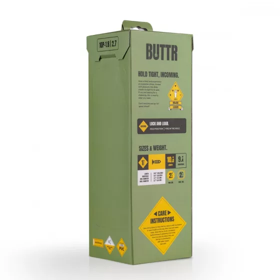 BUTTR – 10 Pounder nagyméretű, töltényt formázó dildó