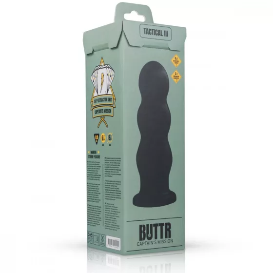 BUTTR – Tactical III gömbös dildó.