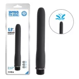  Chisa – Black Mont zuhanycsőre szerelhető, hajlékony anál tisztító szilikonból (16,5 cm)