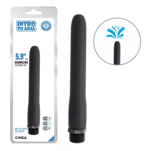 Chisa – Black Mont zuhanycsőre szerelhető, hajlékony anál tisztító szilikonból (16,5 cm)