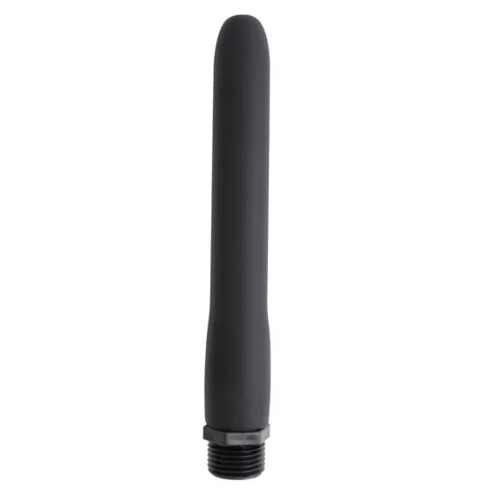 Chisa – Black Mont zuhanycsőre szerelhető, hajlékony anál tisztító szilikonból (16,5 cm)