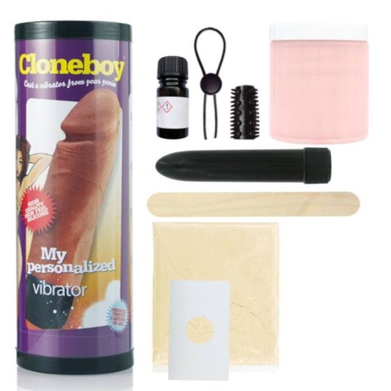 Cloneboy péniszmásoló készlet, vibrátorral (világos bőr)
