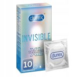   Durex Invisible XL 10 db extra vékony, nagyobb méretű óvszer