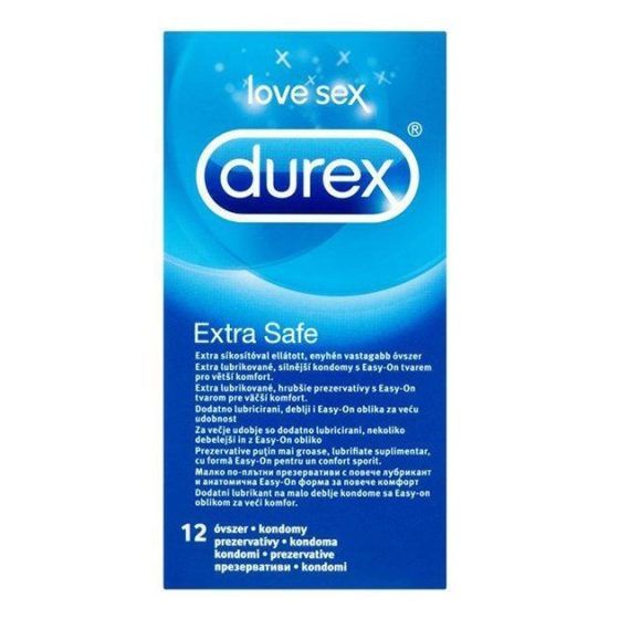 Durex Extra Safe 12 db vastagított falú óvszer