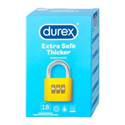 Durex Extra Safe 18 db vastagított falú óvszer.