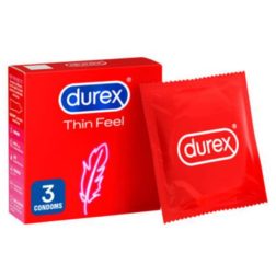 Durex Feel Thin 3 db vékonyfalú óvszer