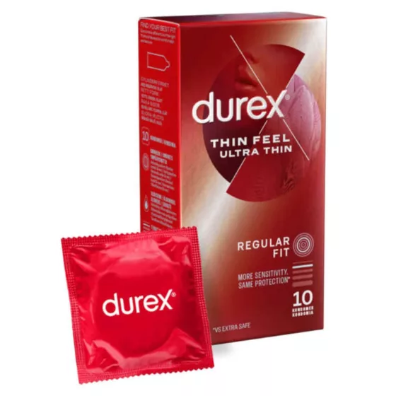 Durex – Feel Ultra Thin extravékony óvszer (10 db)