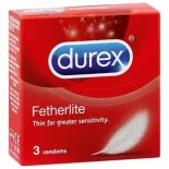 Durex – Fetherlite Elite extravékony óvszer (3 db)