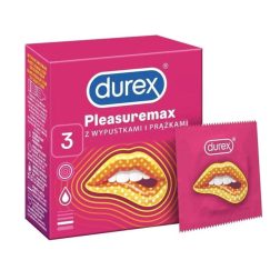 Durex Pleasuremax 3 db mintázott felületű óvszer