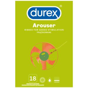 Durex Arouser redőzött felületű óvszer (18 db)