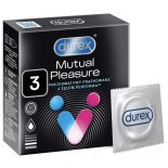 Durex Mutual Pleasure 3 db redőzött, késleltetős óvszer
