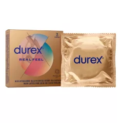 Durex – Real Feel latexmentes óvszer (3 db)