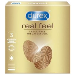 Durex Real Feel 3 db latex mentes óvszer