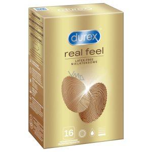 Durex Real Feel latex mentes óvszer (16 db)