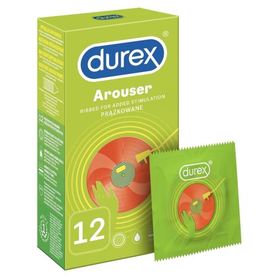 Durex Arouser redőzött felületű óvszer (12 db)