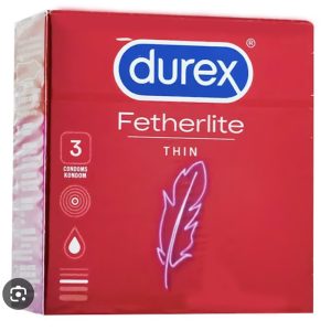 Durex Fetherlite Thin 3 db extra vékony óvszer