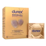  Durex – Sensual Extra Lube ultravékony óvszer extra síkosítással (20 db)