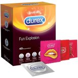 Durex Fun Explosion óvszer válogatás (40 db)