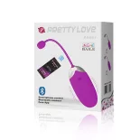   Pretty Love – Abner okos vibrációs tojás (lila) (APP-os)