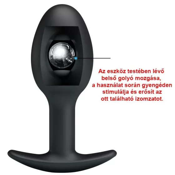 Pretty Love – Silicon Anal Balls anál dildó belső golyóval.