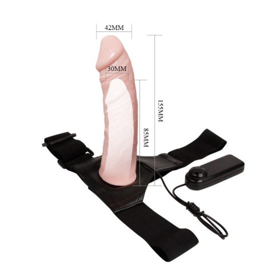 Ultra Strap-On felcsatolható üreges vibrátor