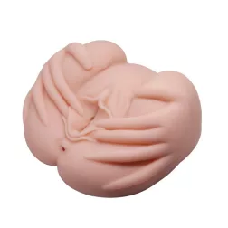   Crazy Bull – vagina és ánusz maszturbátor vibrációval (kezes).