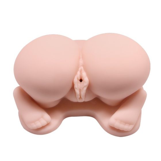 Crazy Bull vagina és ánusz maszturbátor vibrációval (lábakkal)